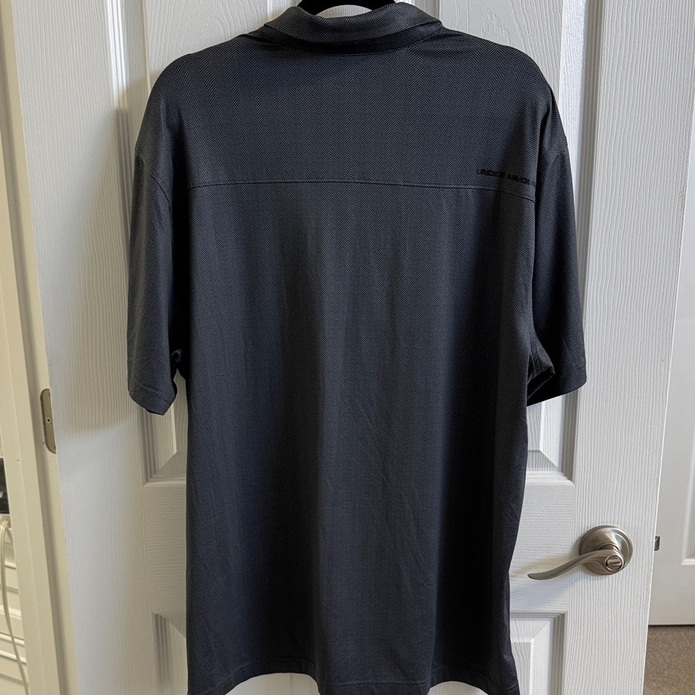 Under Armour Men's Charcoal Polo Shirt - Picture 5 of 5
